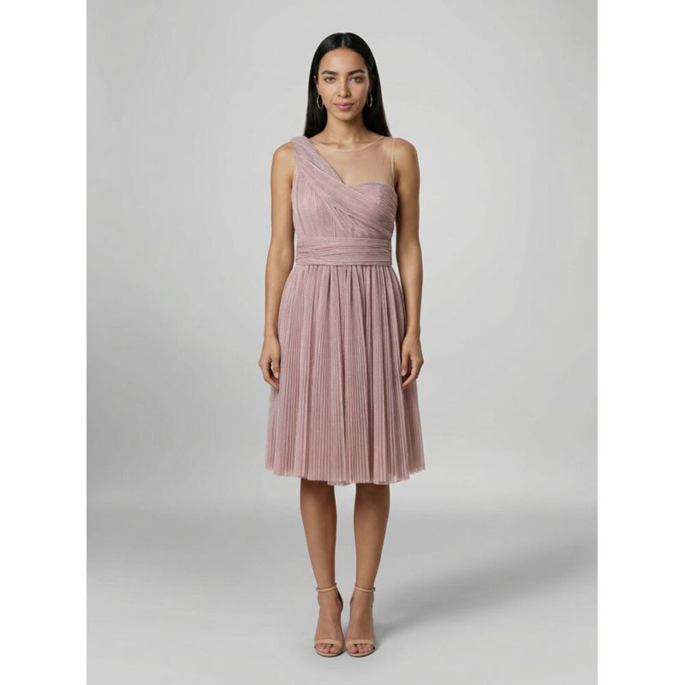 Dolce & Gabbana Pink Cotton Cocktail Women's Dress
